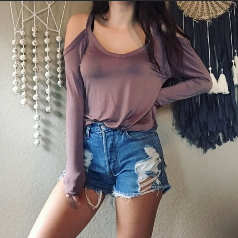Cold Shoulder Top